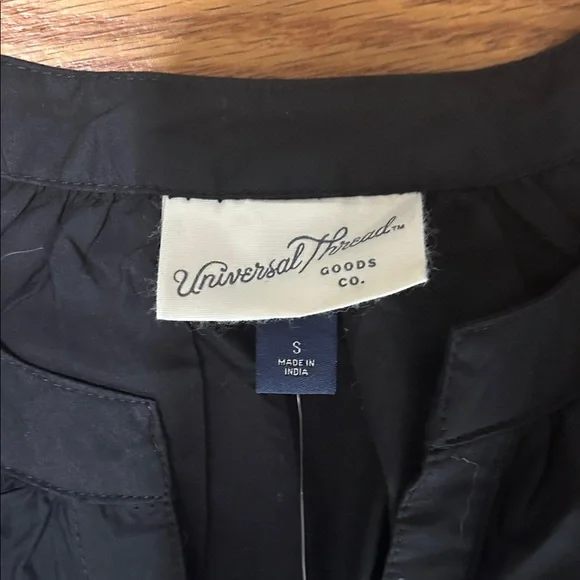 NWT Universal Thread Black Dress with White Embroidery - Picture 2 of 5